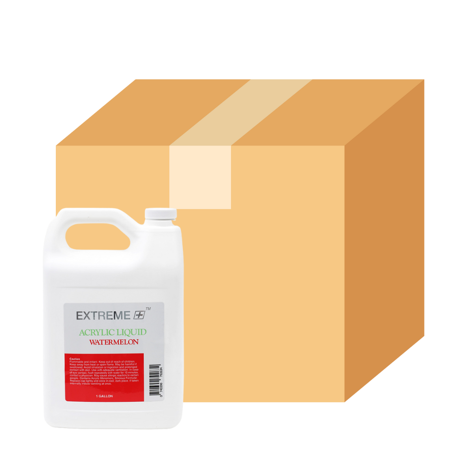 EXTREME+ Acrylic Nail Liquid All Season (MMA) Watermelon - Case of 4