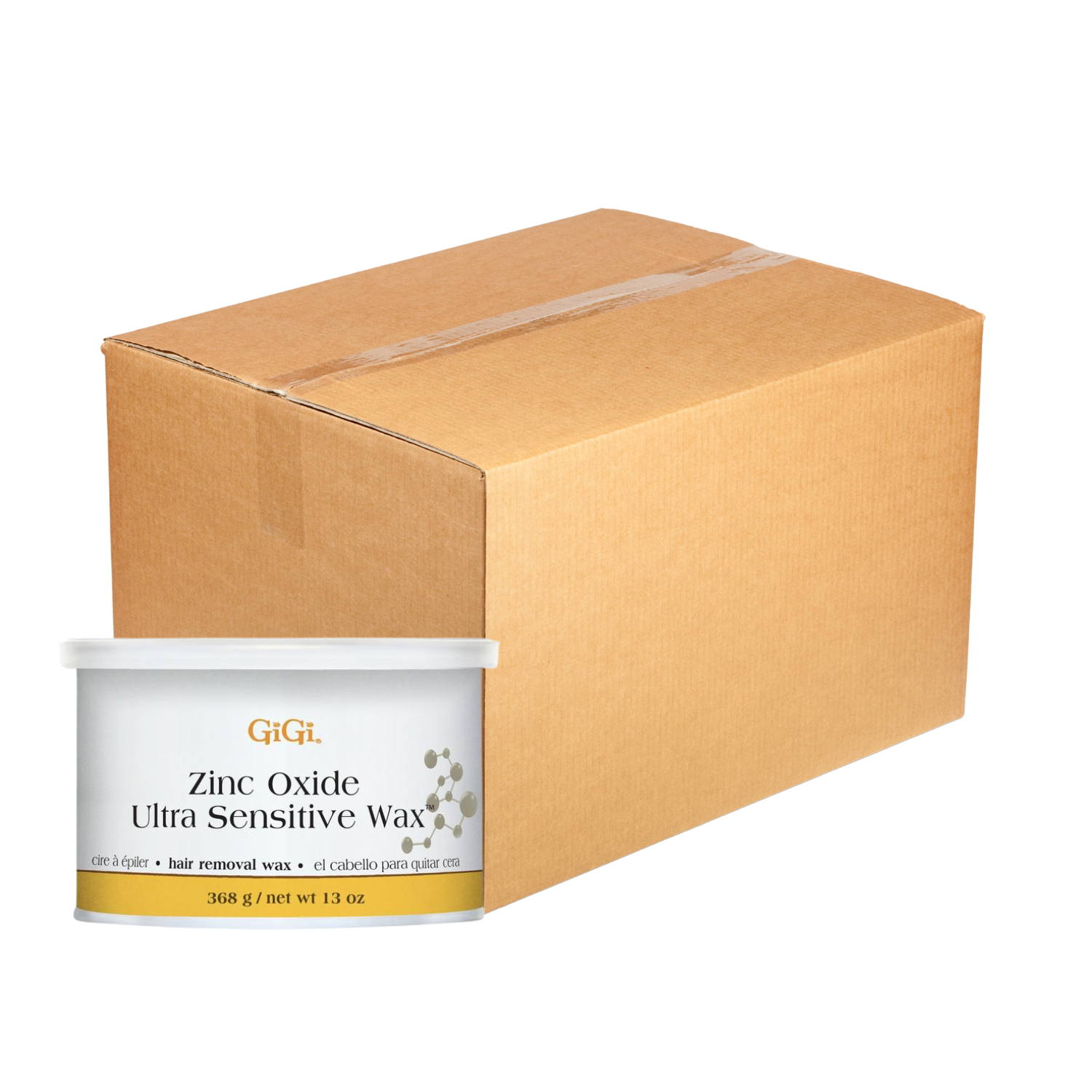 GiGi Zinc Oxide Ultra Sensitive Wax - Case of 24