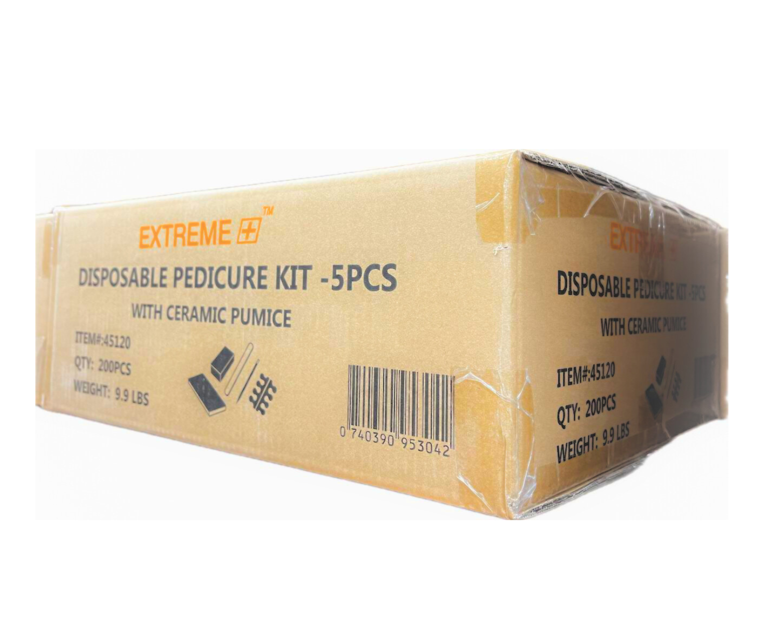 Extreme+ Disposable PediKit with toe seperator - Case of 200